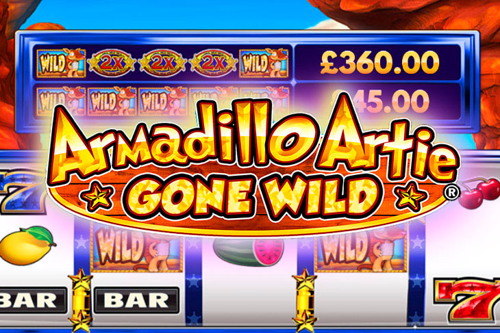 Armadillo Artie Gone Wild - DWG slot at Casea Casino Casino