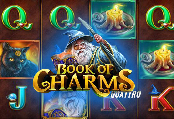 Book of Charms Quattro - Stakelogic slot at Casea Casino Casino