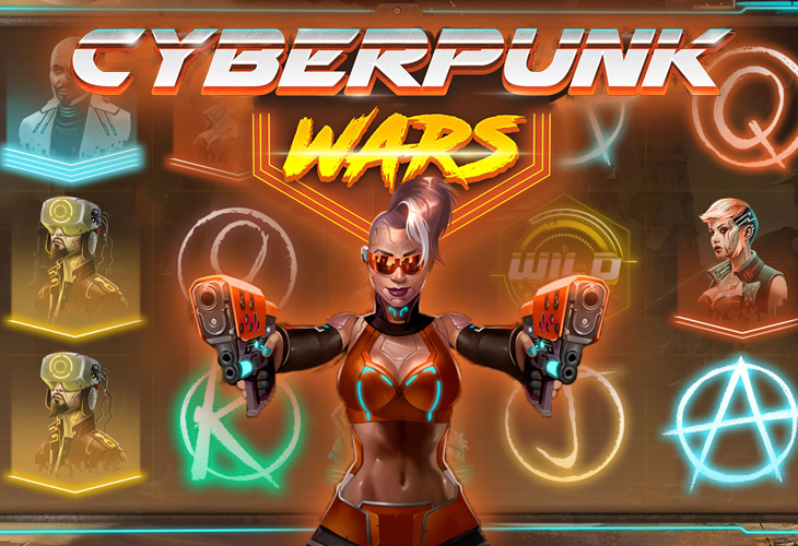 Cyberpunk Wars - Woohoo slot at Casea Casino Casino