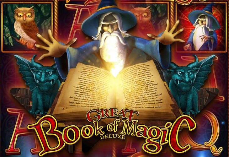 Great Book of Magic Deluxe - Wazdan slot at Casea Casino Casino