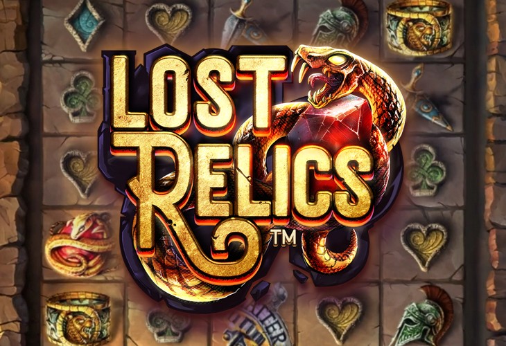 Lost Relics - NetEnt slot at Casea Casino Casino