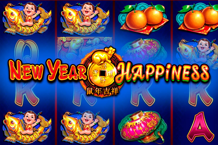 New Year Happiness - Ruby Play slot at Casea Casino Casino