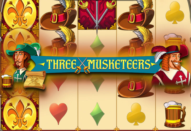 Three Musketeers - Red Tiger Gaming slot at Casea Casino Casino